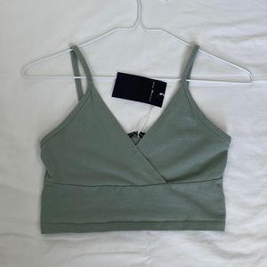 Brandy Melville Green Amara Top